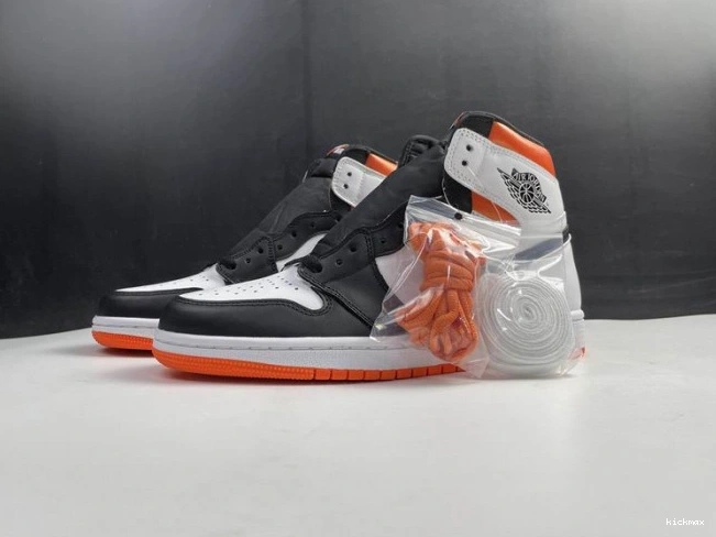 Rep MAX 555088-180 1 Orange Air High Electro Jordan Retro 0710